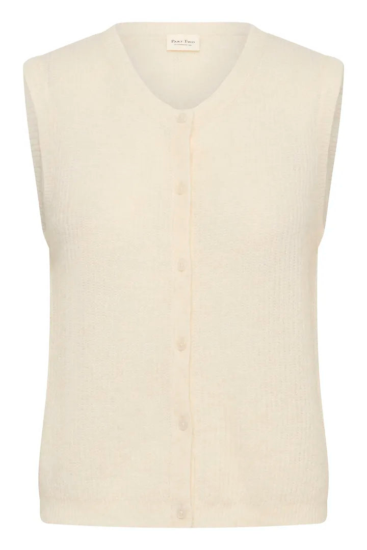 Débardeur sans manches avec mini boutons Pimira