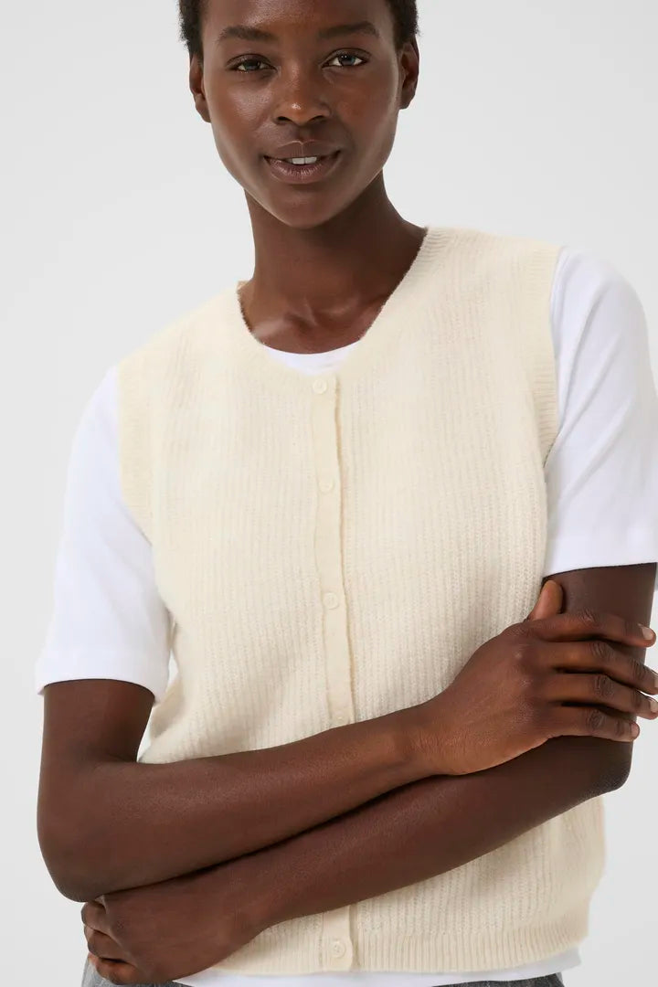 Débardeur sans manches avec mini boutons Pimira