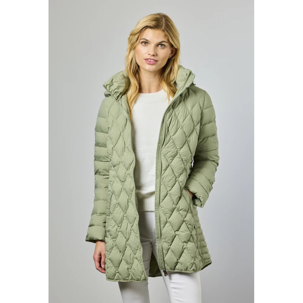 Manteau en duvet Diana – Chaleur légère et silhouette sophistiquée