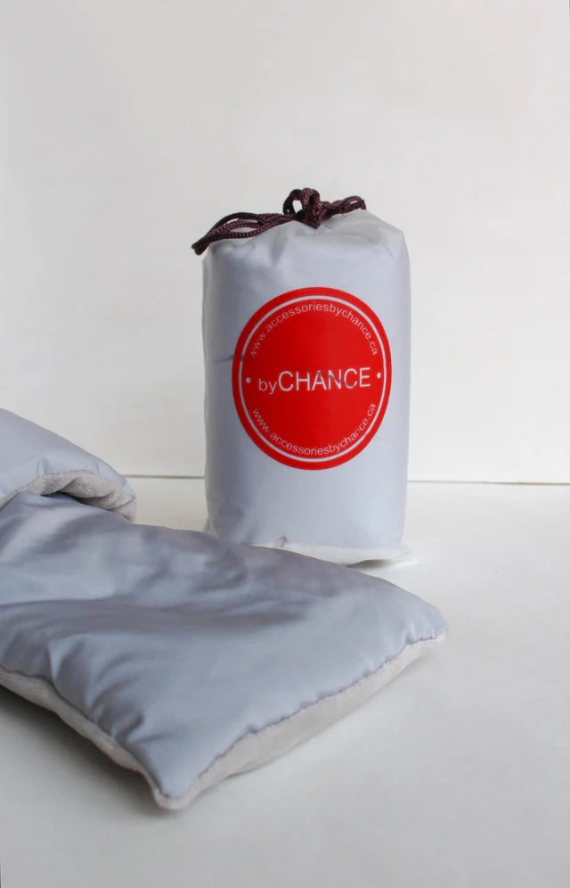 ** Foulard chaud avec un espace pour le cellulaire ** manque noir