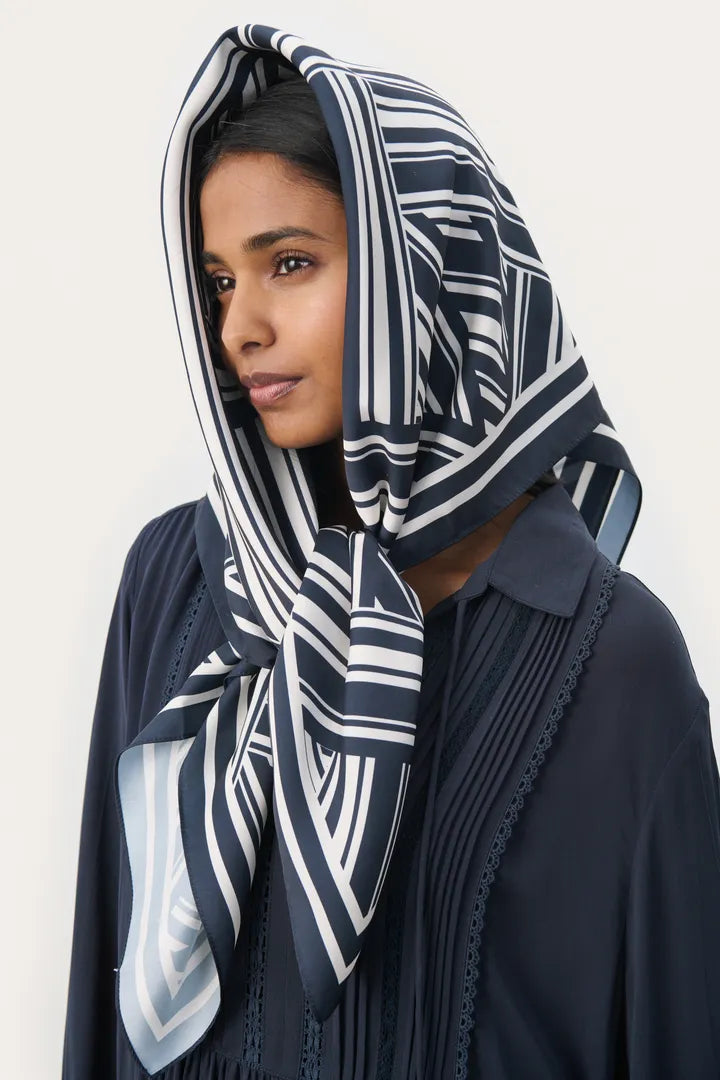 Foulard en satin Namira