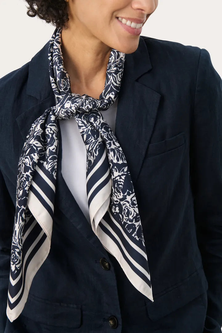 Foulard en satin Namira