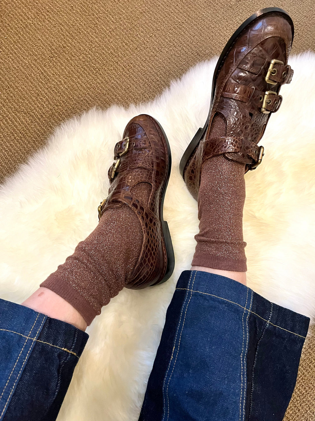 Chaussettes scintillantes