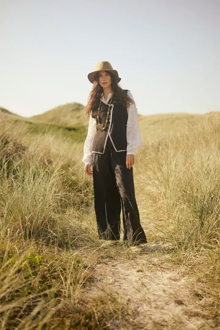 Gilet tendance à boutons disposés de manière décentrée Timmie