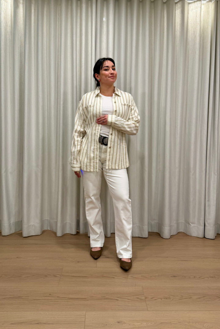 Ceinture tressée en paille élastique Mona - Accessoire polyvalent