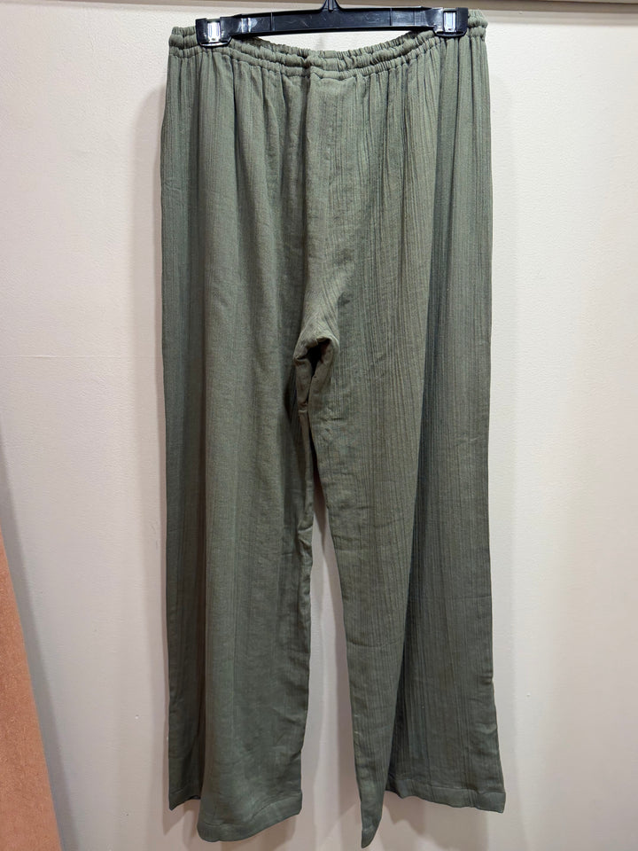 Pantalon confortable taille élastique - En pur coton