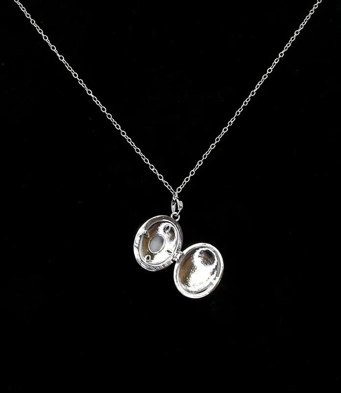 Collier à médaillon Tulipes