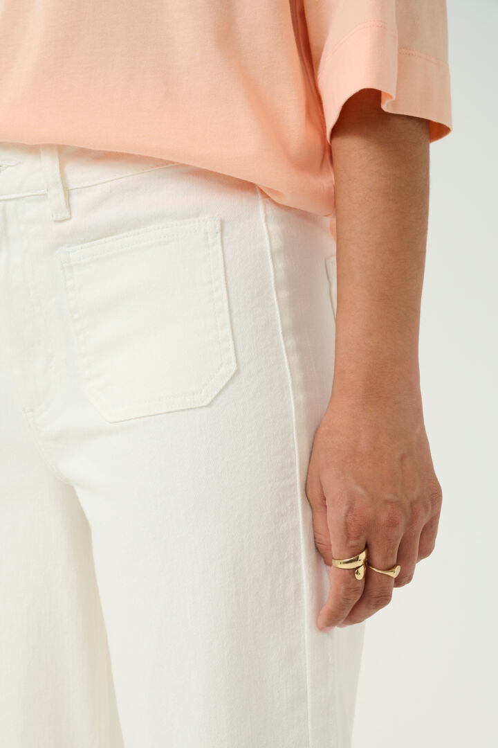 Jeans blanc Karla