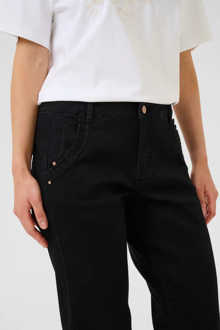 Jeans noir incontournable Raja