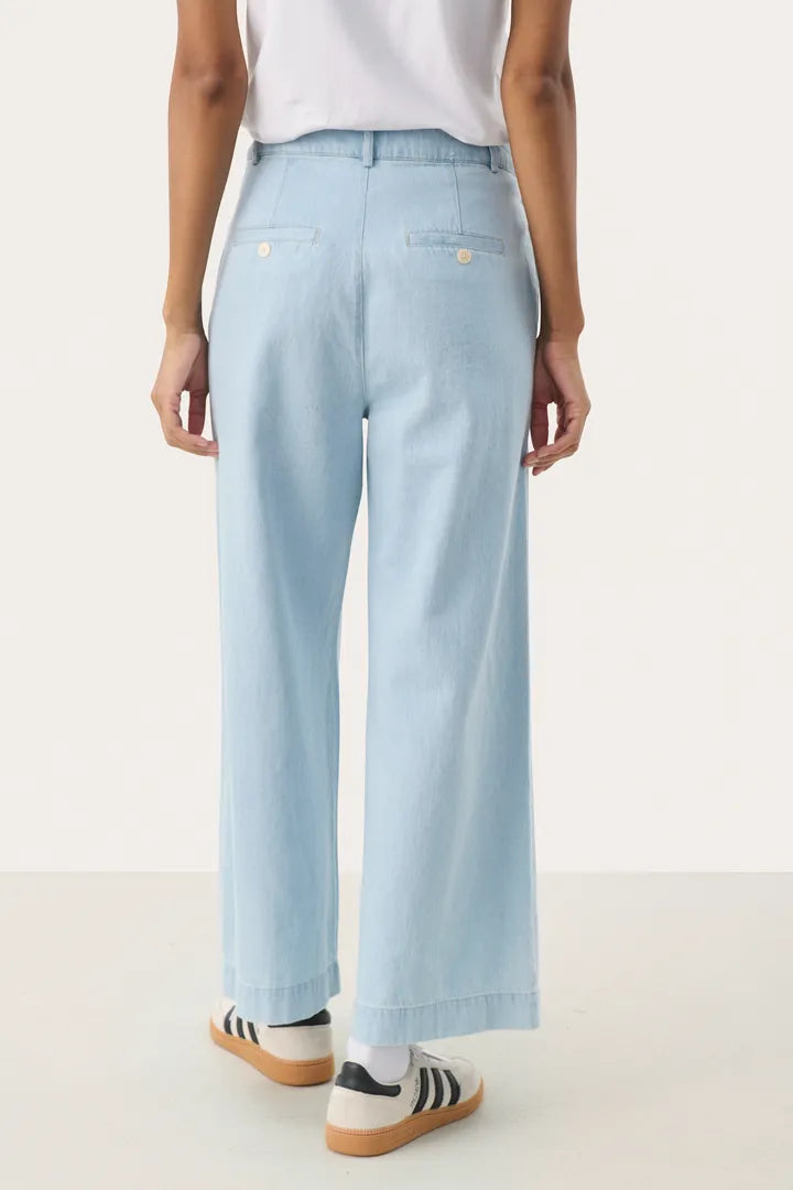 Jeans taille haute et coupe ample Coralies