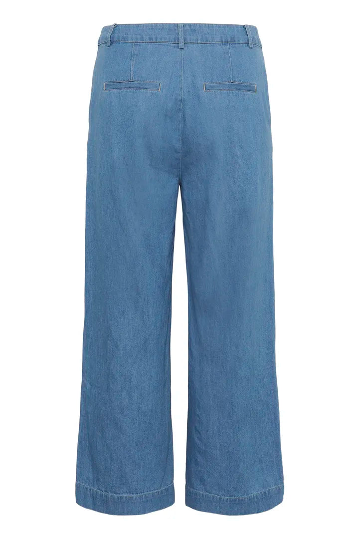 Jeans taille haute et coupe ample Coralies