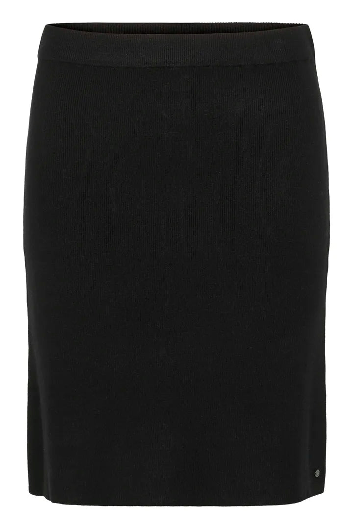 Jupe tricot en tissu extensible Dela