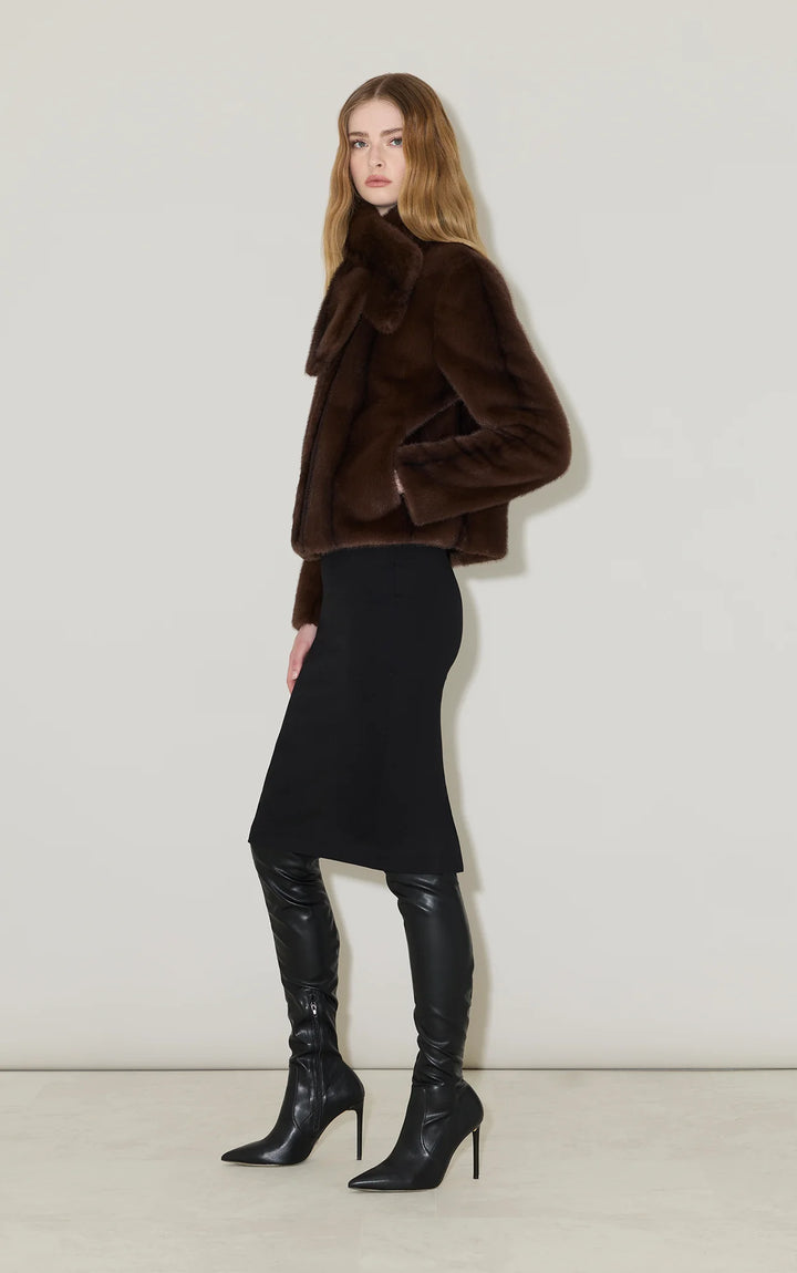 Veste en fausse fourrure - Coupe ample et matière douce