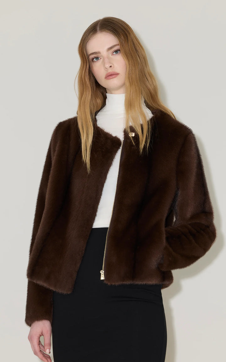 Veste en fausse fourrure - Coupe ample et matière douce