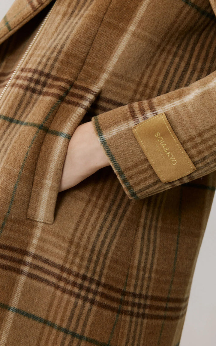 Manteau en laine Kiana