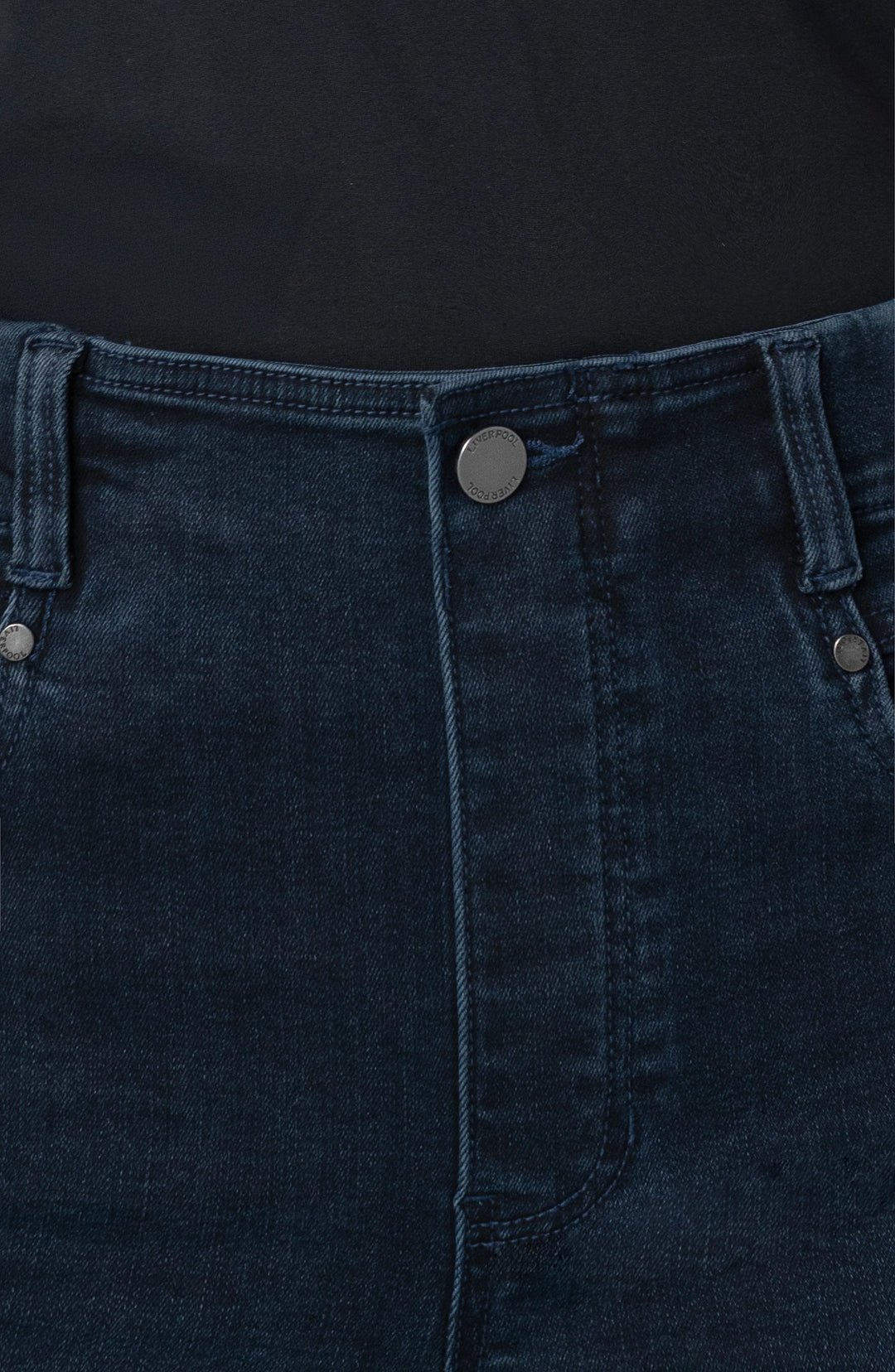 Jeans ajusté Gia - À enfiler avec ceinture élastique invisible
