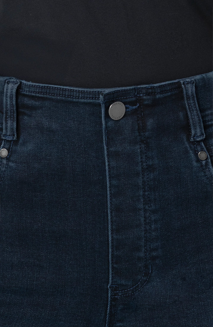 Jeans ajusté Gia - À enfiler avec ceinture élastique invisible
