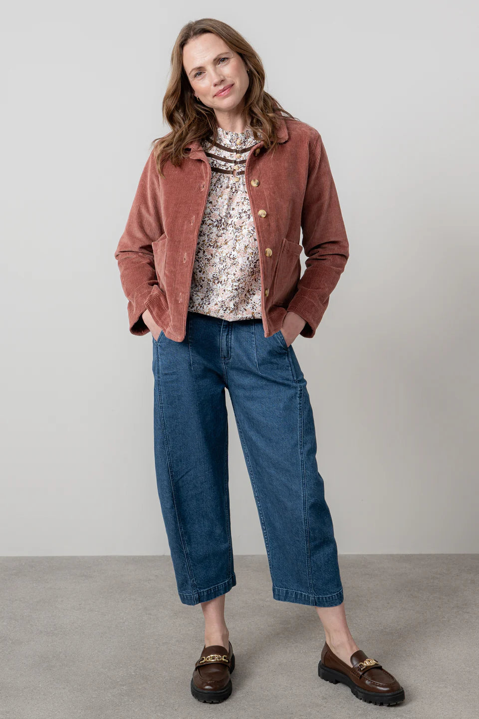 Veste en velours côtelé Ash