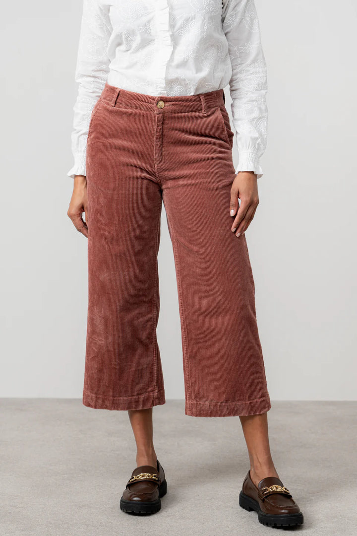 Pantalon en velours côtelé Isla