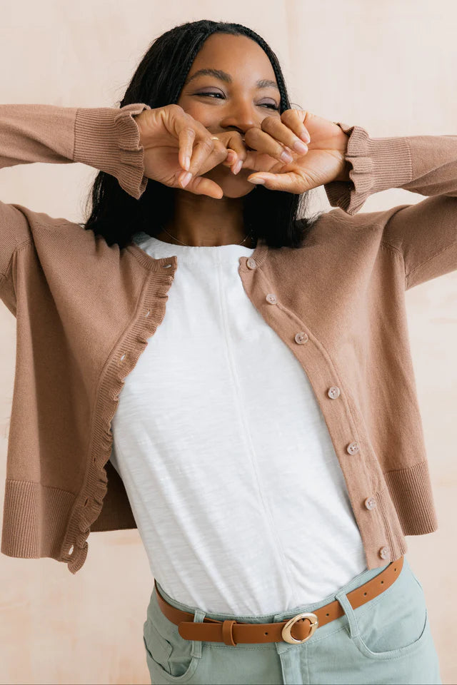 Cardigan léger Lauren - 100% coton biologique