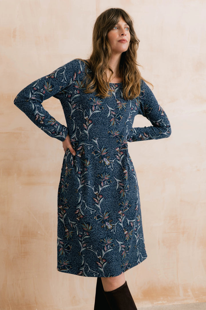 Robe à imprimé floral Frampton - En maille recyclée extensible