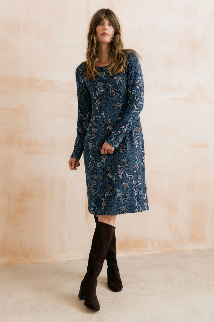 Robe à imprimé floral Frampton - En maille recyclée extensible