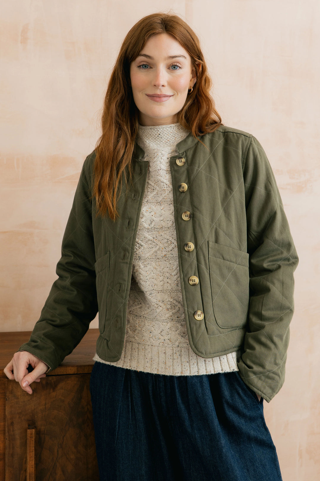 Blouson matelassé réversible Scarlett - En lyocell et coton biologique