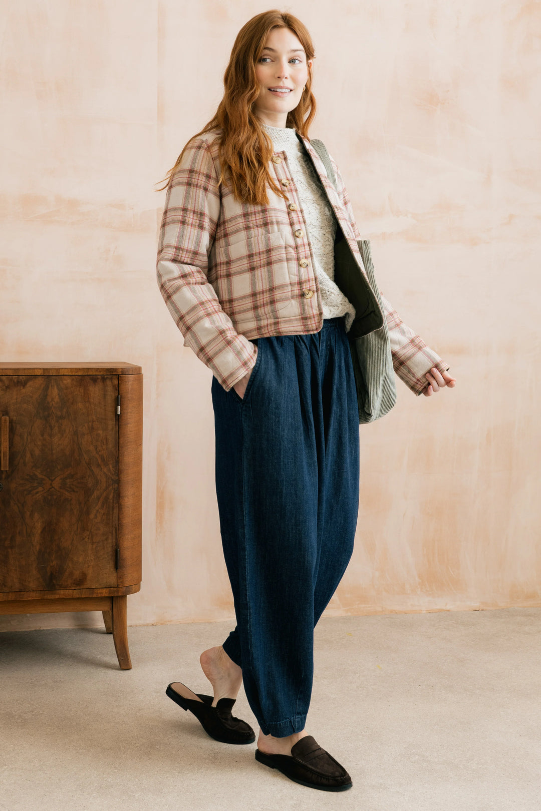 Blouson matelassé réversible Scarlett - En lyocell et coton biologique