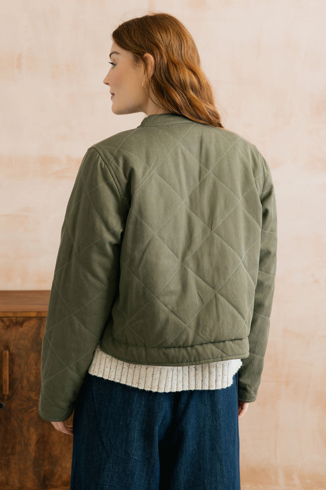 Blouson matelassé réversible Scarlett - En lyocell et coton biologique