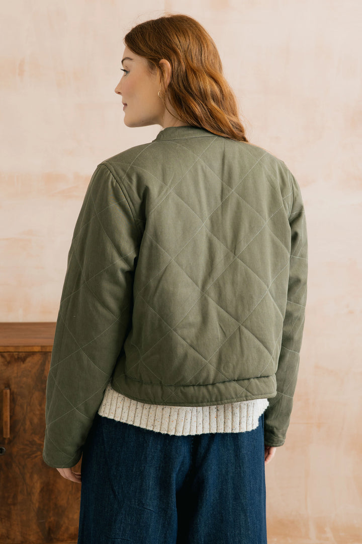 Blouson matelassé réversible Scarlett - En lyocell et coton biologique