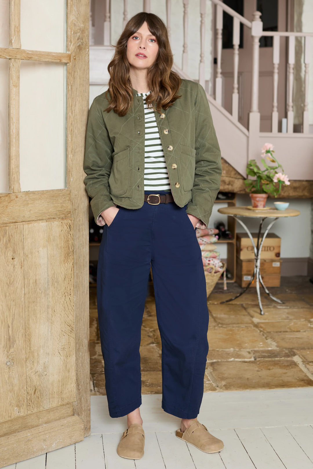 Blouson matelassé réversible Scarlett - En lyocell et coton biologique