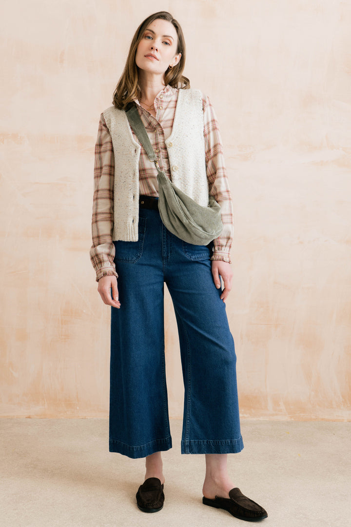 Gilet sans manches Ivy - En coton mélangé