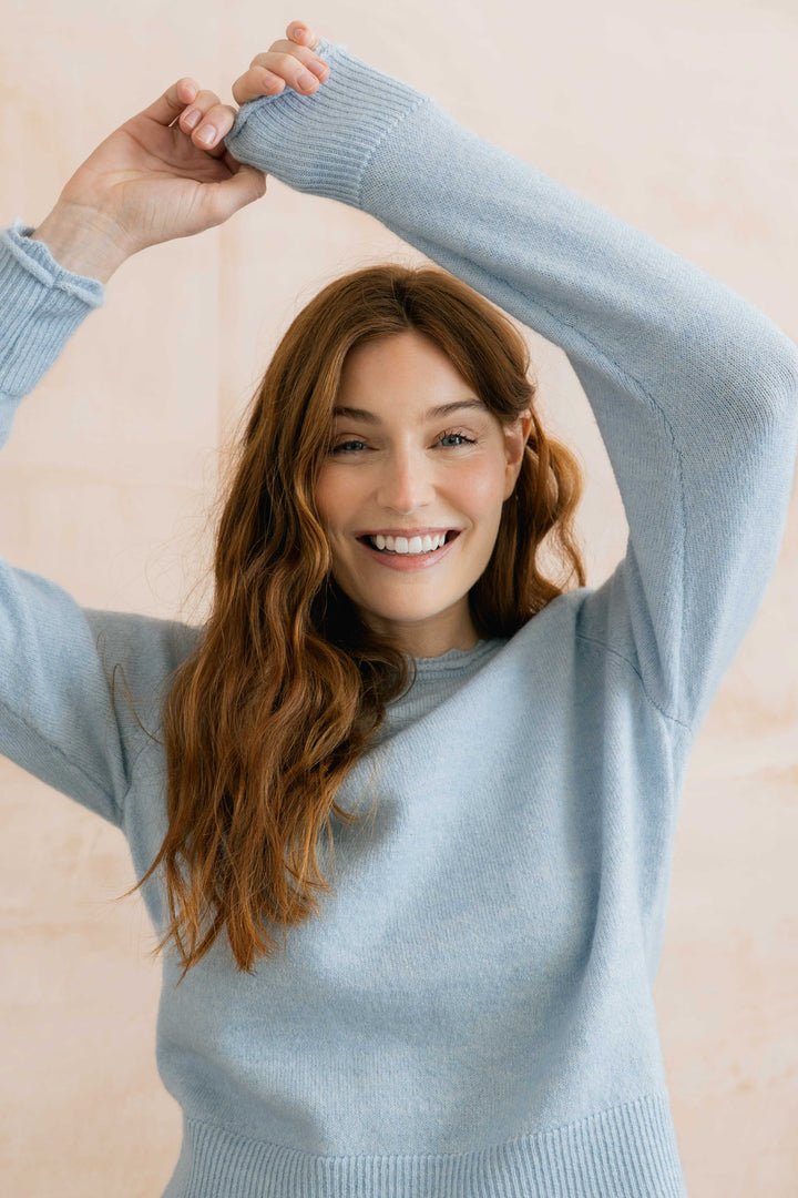 Pull en tricot doux Elodie - Avec alpaga extensible