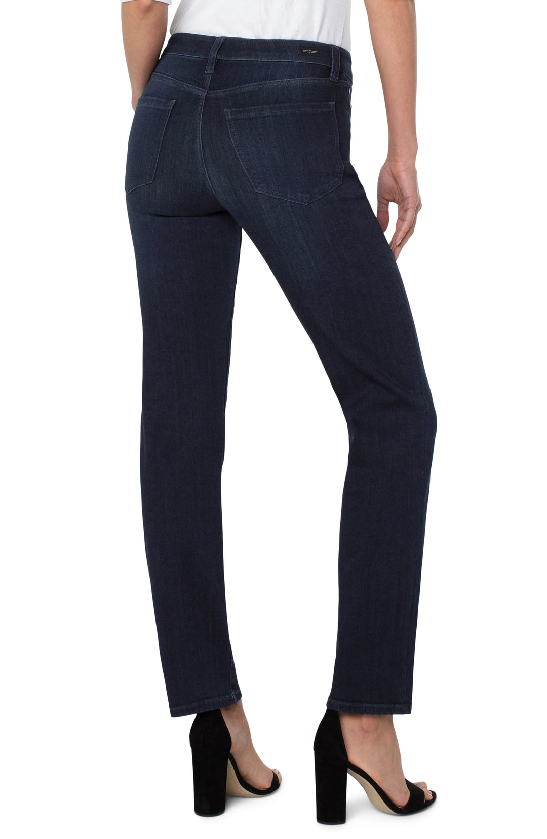 Jeans droit Kennedy - À jambe droite et taille mi-haute en denim écoresponsable