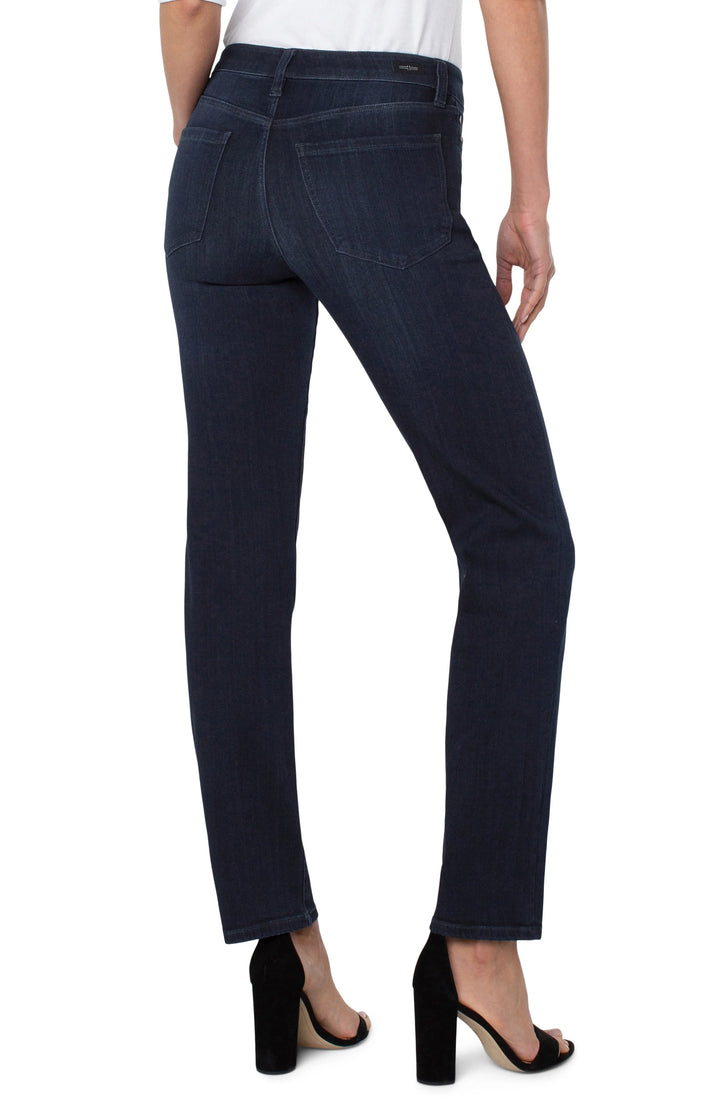 Jeans droit Kennedy - À jambe droite et taille mi-haute en denim écoresponsable