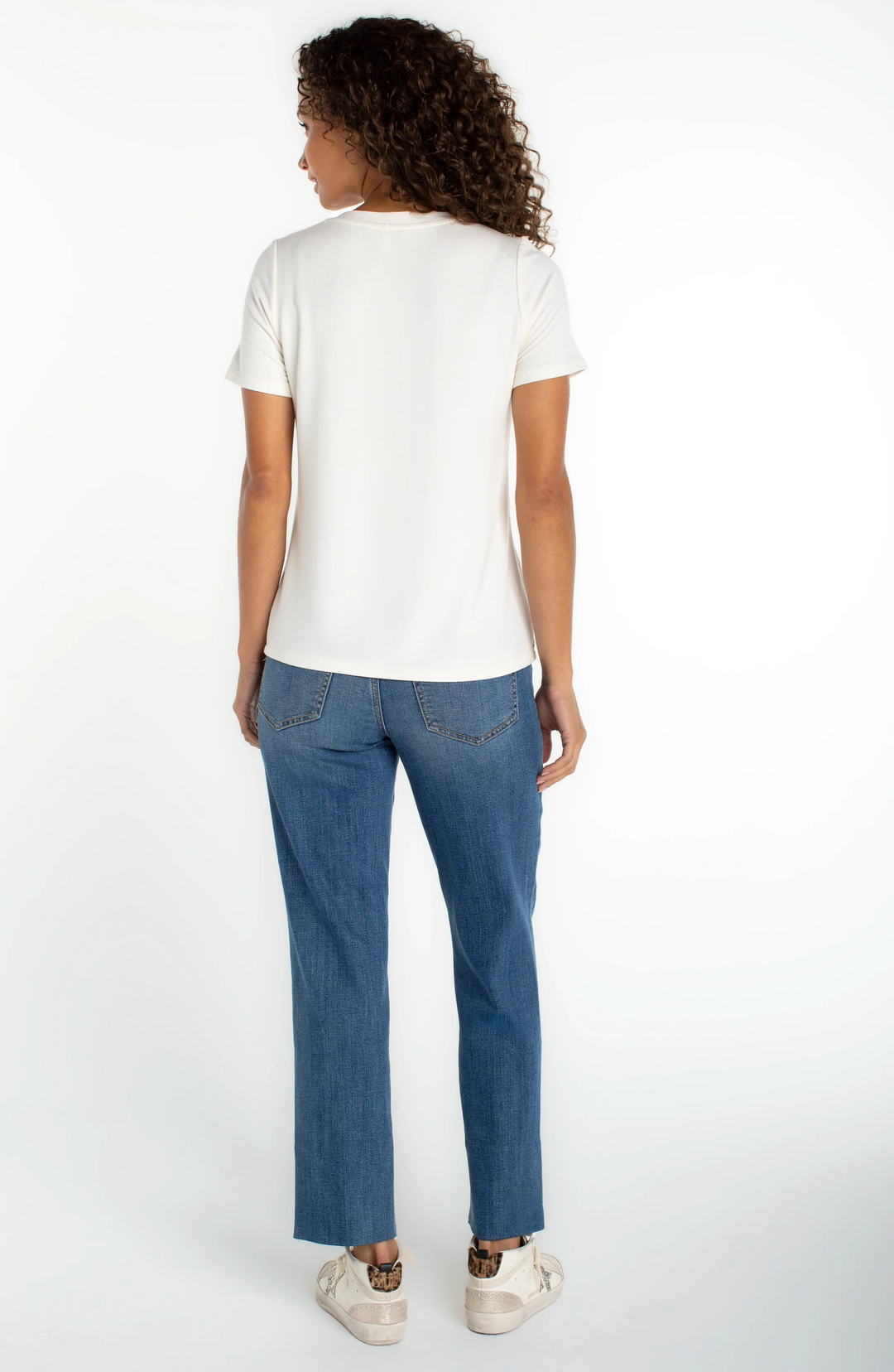 T-shirt en tricot col V