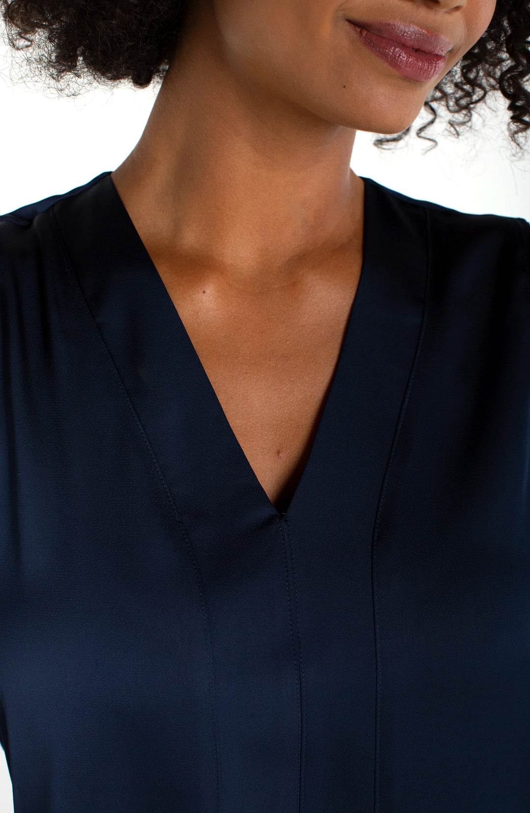 Chandail sans manches à encolure V