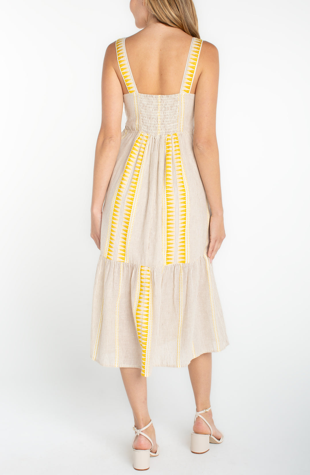 Robe sans manches - 100% coton avec poches latérales intégrées