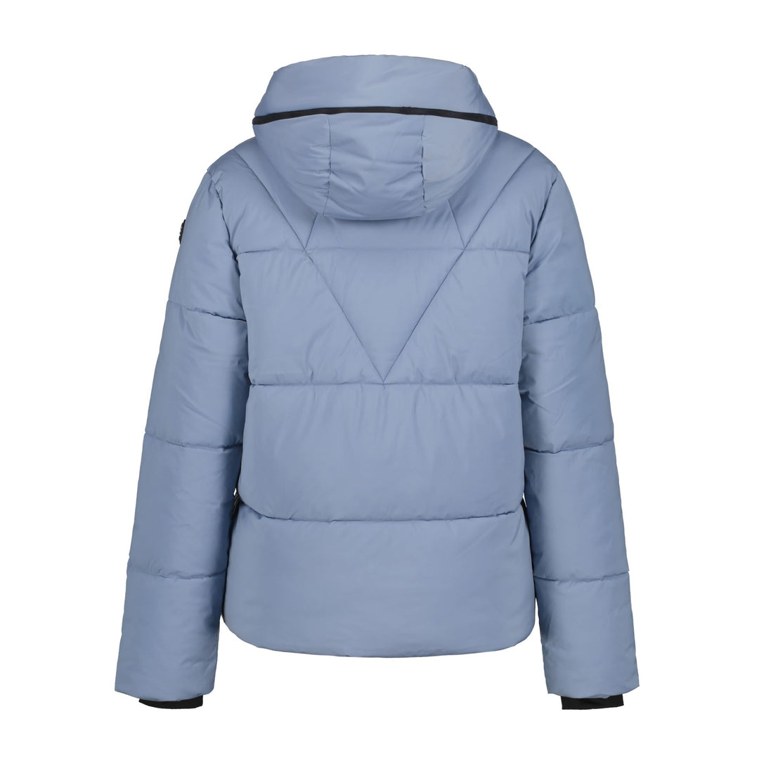 Manteau matelassé court Eiriken - Capuche fixe enveloppante