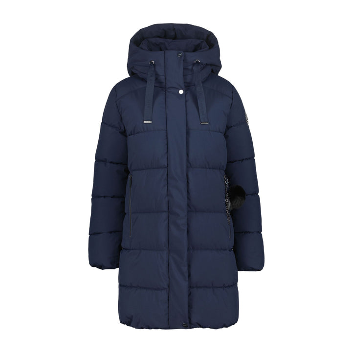 Manteau ample imperméable et coupe-vent Halla - Coupe droite mi-longue