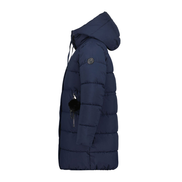 Manteau ample imperméable et coupe-vent Halla - Coupe droite mi-longue