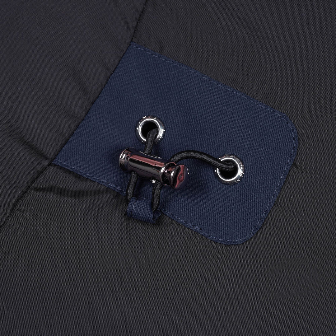 Manteau ample imperméable et coupe-vent Halla - Coupe droite mi-longue