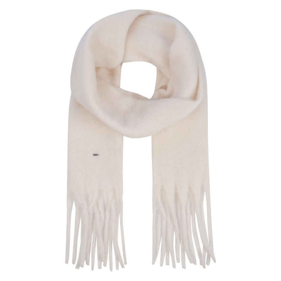 Écharpe douillette à franges Naanjoki - Taille unique généreuse