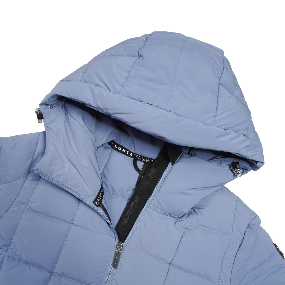 Manteau matelassé bleu ciel Estabacka