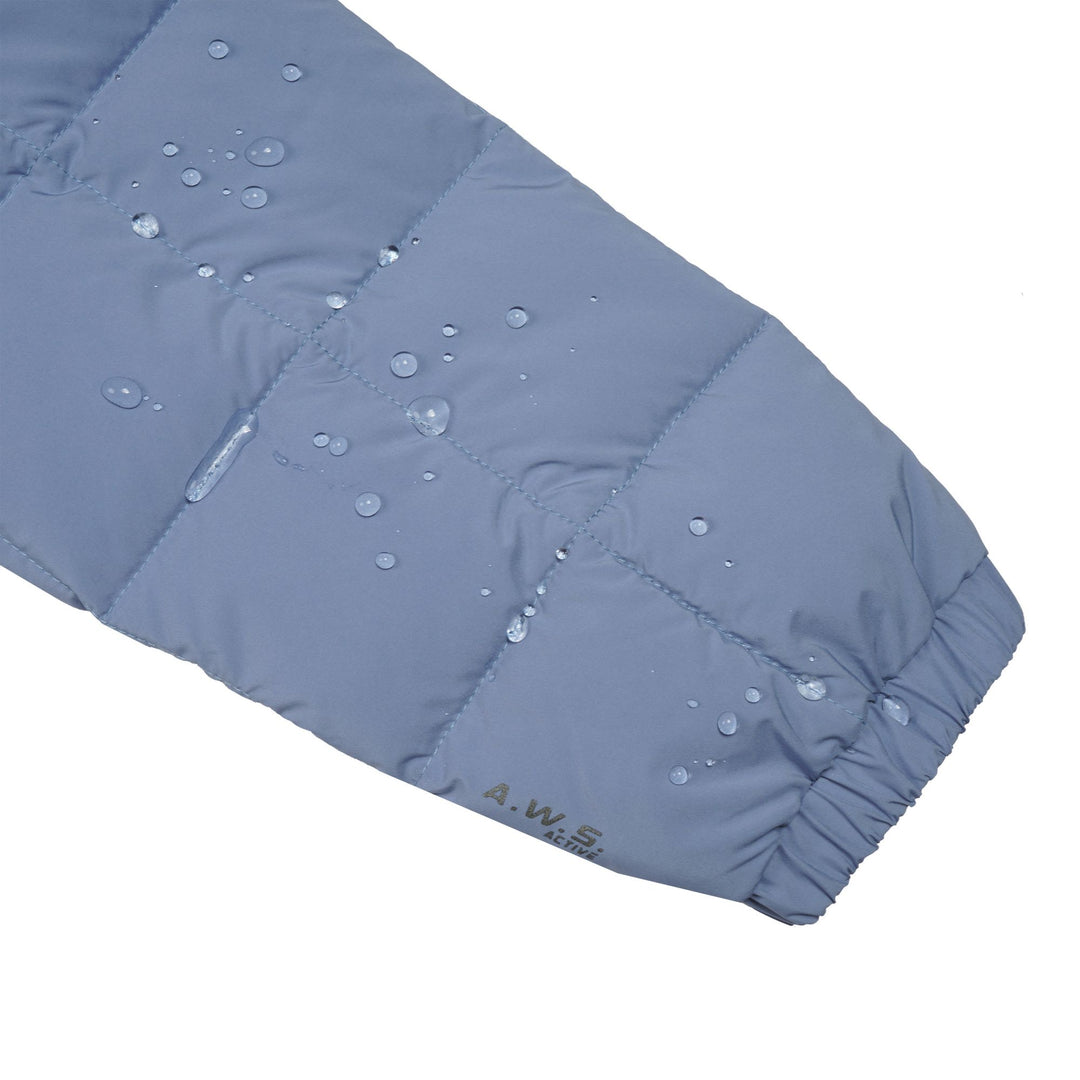 Manteau matelassé bleu ciel Estabacka