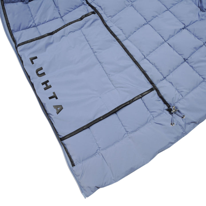 Manteau matelassé bleu ciel Estabacka