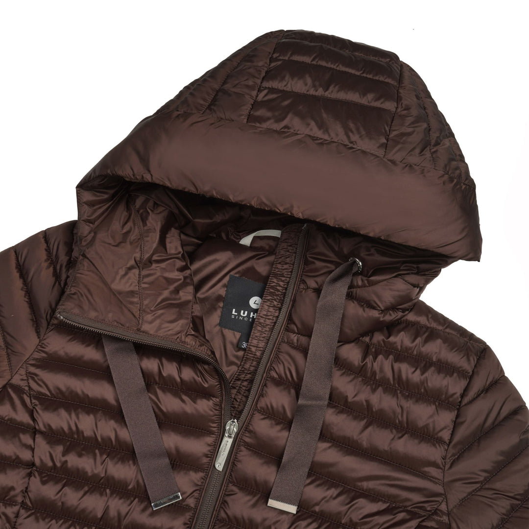 Manteau doudoune café Hietois