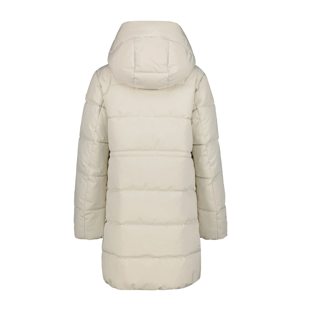 Manteau chaleureux beige crème Halla