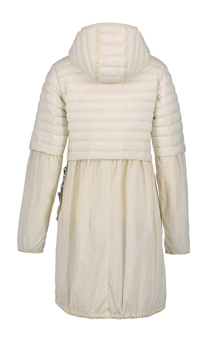 Manteau long Aholahti - Veste isolante et capuche intégrée