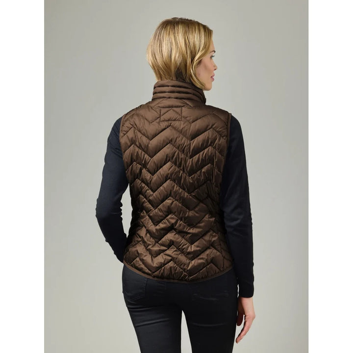 Veste sans manches matelassée en duvet Louise - Ultra-légère au style moderne